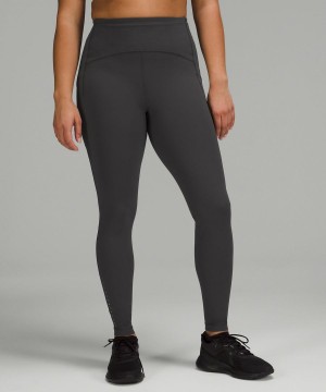 Lululemon Swift Speed High-Rise 28" Tights Dam Mörkgrå Sverige | XPQBRI693