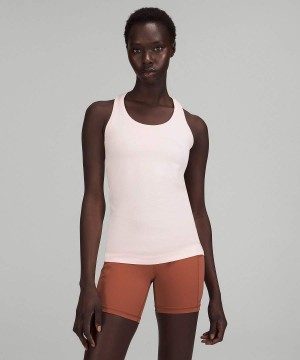 Lululemon Swiftly Tech Racerback 2.0 Linne Dam Vita Vita Sverige | HBCYLT078