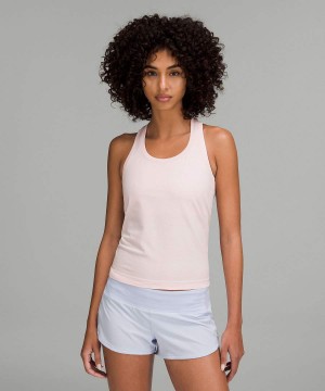 Lululemon Swiftly Tech Racerback 2.0 Race Length Linne Dam Ljusröda Sverige | HBSFMR762