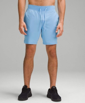Lululemon T.H.E. Linerless 7" Shorts Herr Blå Sverige | EIRLNF658