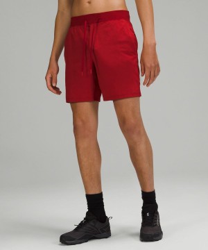 Lululemon T.H.E. Linerless 7" Shorts Herr Röda Sverige | OJREUK236