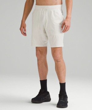 Lululemon T.H.E. Linerless 9" Shorts Herr Beige Sverige | JGXAKQ701