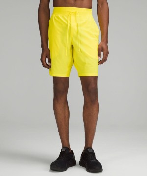 Lululemon T.H.E. Linerless 9" Shorts Herr Gula Sverige | HTBULY375