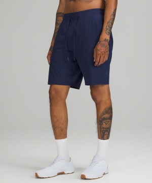 Lululemon T.H.E. Linerless 9" Shorts Herr Marinblå Sverige | XCRLYS503