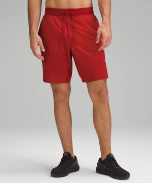 Lululemon T.H.E. Linerless 9" Shorts Herr Röda Sverige | VCMYGO497