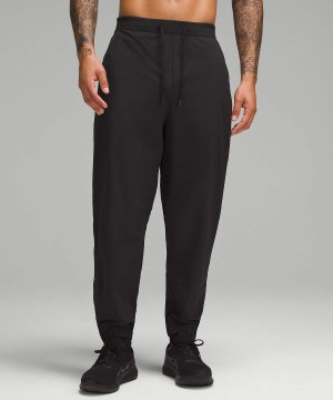 Lululemon Tear-Away Track Byxor Herr Svarta Sverige | DGMBZE185