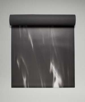 Lululemon The (Big) Mat Made With FSC™ Certified Rubber Marble Yogamattor Dam Svarta Vita Svarta Sverige | XLRFOQ456