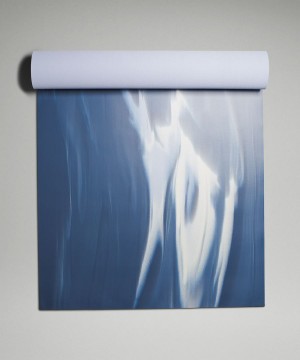 Lululemon The Mat 5mm Made With FSC™ Certified Rubber Yogamattor Dam Blå Blå Vita Blå Sverige | CQLTRF785
