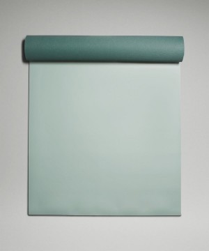 Lululemon The Mat 5mm Made With FSC™ Certified Rubber Yogamattor Dam Silver Blå Turkos Sverige | EXFQSJ508