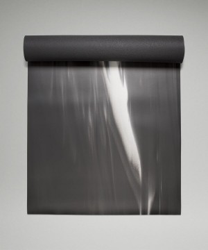 Lululemon The Mat 5mm Made With FSC™ Certified Rubber Yogamattor Dam Svarta Vita Svarta Sverige | QZJBCR638