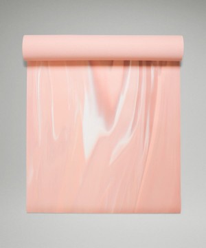 Lululemon The Mat 5mm Made With FSC™ Certified Rubber Yogamattor Dam Rosa Rosa Vita Rosa Sverige | WPTGJO865