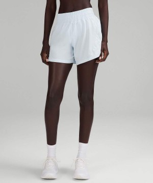 Lululemon Track That High-Rise Fodrade 5" Shorts Dam Blå Sverige | CWVOLT075