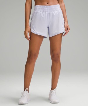 Lululemon Track That Mid-Rise Fodrade 5" Shorts Dam Blå Sverige | GQELFO692