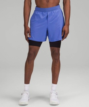 Lululemon Vented Tennis Shorts Herr Indigo Sverige | ZNAISU103