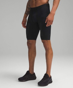 Lululemon Vital Drive Tränings Half 10" Shorts Herr Svarta Sverige | UGXKIZ735
