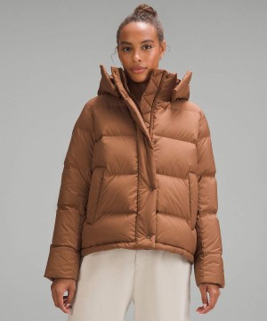 Lululemon Wunder Puff Dunjackor Dam Bruna Sverige | BNWASY538