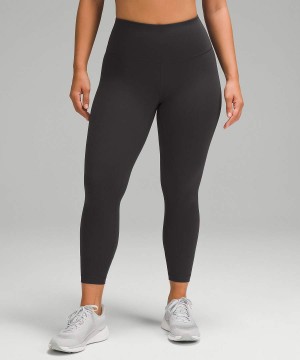 Lululemon Wunder Train Contour Fit High-Rise 25" Tights Dam Choklad Sverige | VJISYH238