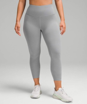 Lululemon Wunder Train Contour Fit High-Rise 25" Tights Dam Grå Sverige | FQALTJ981