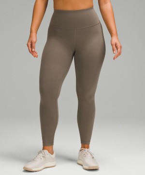 Lululemon Wunder Train Contour Fit High-Rise 25" Tights Dam Grå Sverige | SOAPMY782