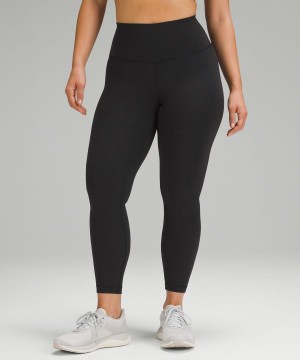 Lululemon Wunder Train Contour Fit High-Rise 25" Tights Dam Svarta Sverige | OPSCGY697