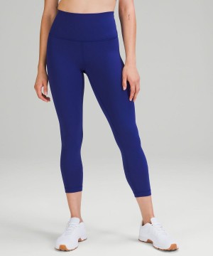 Lululemon Wunder Train High-Rise 25" Tights Dam Blå Sverige | NJSCKH582