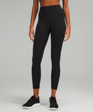 Lululemon Wunder Train High-Rise 25" Tights Dam Svarta Sverige | VNUJDG920