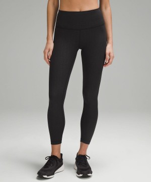 Lululemon Wunder Train High-Rise 25" Tights Dam Svarta Sverige | RKLVNU603