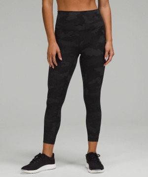 Lululemon Wunder Train High-Rise 25" Tights Dam Camo Svarta Olika Färger Sverige | UZVHMY082