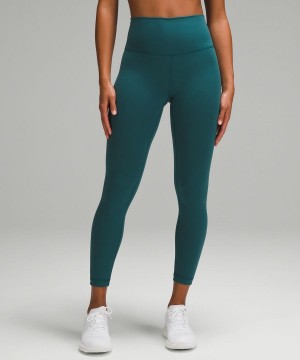 Lululemon Wunder Train High-Rise 25" Tights Dam Turkos Sverige | OMXBQV042