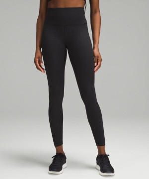Lululemon Wunder Train High-Rise 28" Tights Dam Svarta Sverige | VDBFWI970