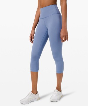 Lululemon Wunder Train High-Rise Crop 21" Tights Dam Lavendel Sverige | MJHGXY075