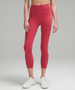 Lululemon Wunder Train High-Rise Crop 23" Tights Dam Rosa Sverige | OCLMRF251