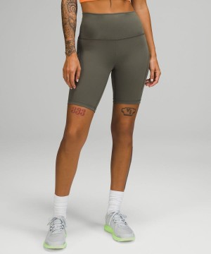 Lululemon Wunder Train High-Rise with Pockets 8" Shorts Dam Bruna Sverige | VWFPXN472