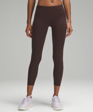 Lululemon Wunder Train Low-Rise 25" Tights Dam Choklad Sverige | QYNSGV201