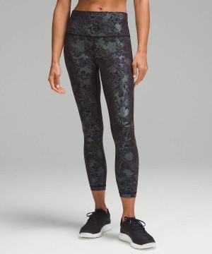 Lululemon Wunder Under High-Rise 25" Shine Tights Dam Svarta Sverige | ZCFEXV294