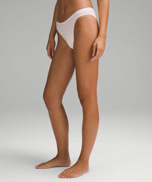 Lululemon Wundermost Ultra-Soft Nulu Mid-Rise Bikini Underkläder Dam Ljusröda Sverige | XILDME650