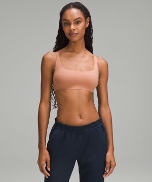 Lululemon Wundermost Ultra-Soft Nulu Scoop-Neck Bralette A–D Cups Sport BH Dam Bruna Sverige | RYXEBO687