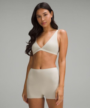 Lululemon Wundermost Ultra-Soft Nulu Triangle Bralette A–D Cups Sport BH Dam Bruna Sverige | BZCWMI678