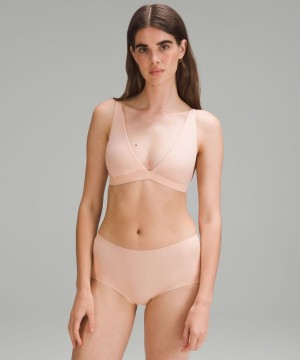 Lululemon Wundermost Ultra-Soft Nulu Triangle Bralette A–D Cups Sport BH Dam Bruna Sverige | JEPGDM496