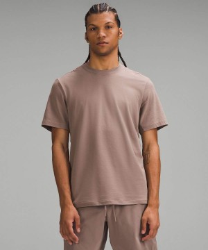 Lululemon Zeroed In Korta-Sleeve T-shirt Herr Khaki Sverige | UVOGJR254