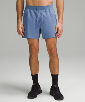 Lululemon Zeroed In Linerless 5" Shorts Herr Blå Sverige | GAJEKD289