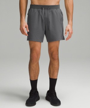 Lululemon Zeroed In Linerless 5" Shorts Herr Grå Sverige | JGNOEW786