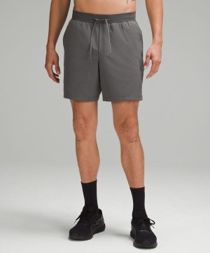 Lululemon Zeroed In Linerless 7" Shorts Herr Grå Sverige | VCLRSQ826