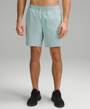 Lululemon Zeroed In Linerless 7" Shorts Herr Ljusblå Sverige | OIEWNU052