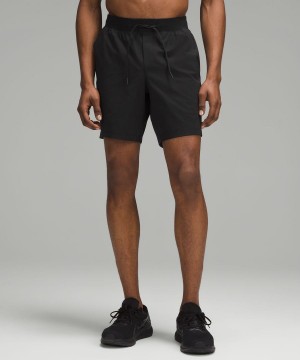 Lululemon Zeroed In Linerless 7" Shorts Herr Svarta Sverige | JAXDFS713