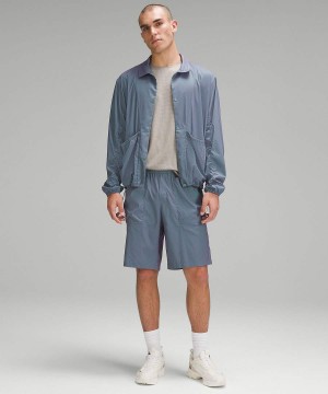 Lululemon lab Lätta Ripstop 10" Shorts Herr Turkos Lila Sverige | RVNIWU058