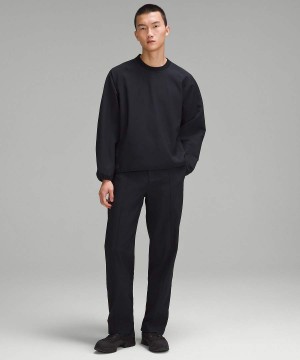 Lululemon lab Stretch Woven 34"L Joggingbyxor Herr Marinblå Svarta Sverige | KJWPSE506