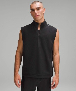 Lululemon Ärmlös Half Zip Jordan Clarkson Tröjor Herr Svarta Sverige | CLEHMI385