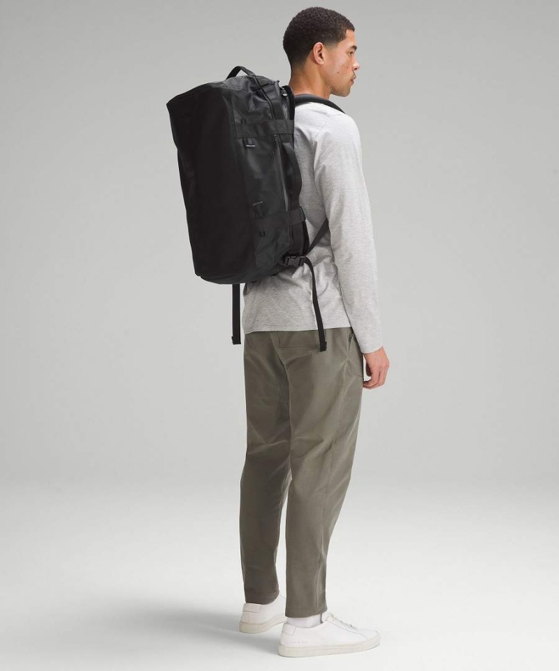 Lululemon 2-in-1 Travel Duffle 45L Ryggsäckar Dam Svarta Sverige | XYJKDI761