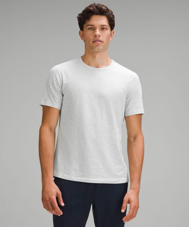 Lululemon 5 Year Basic 5 Pack T-shirt Herr Svarta Vita Blå Beige Sverige | DPEHIN421